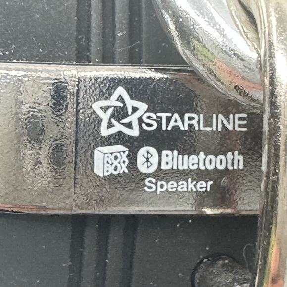 Starline RoxBox Cyclone Bluetooth Speaker Portable Compact Music Speaker Black - Picture 6 of 6